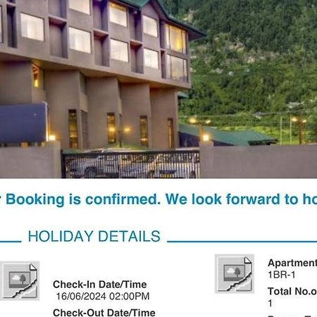 Hotel Park Paradise Manali Manāli Extérieur photo